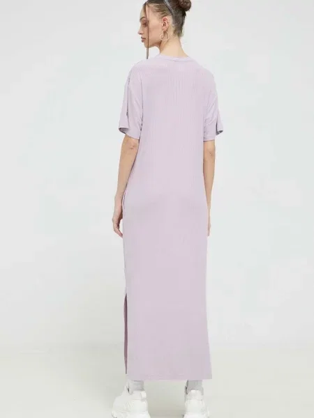 Сукня Fila maxi пряма фіолетовий