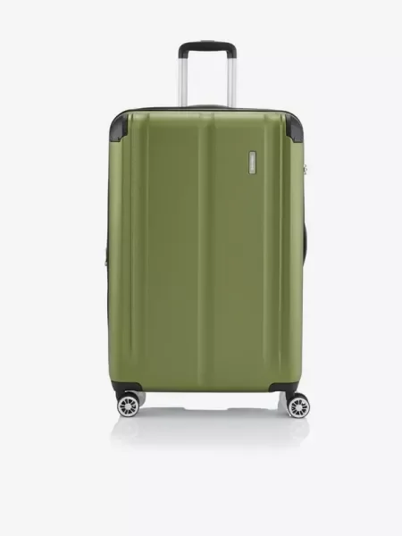 Travelite City 4w L Green Bőrönd zöld