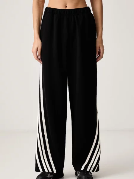 P.E Nation pantaloni de trening pentru femei cu vâscoză Voltage negru