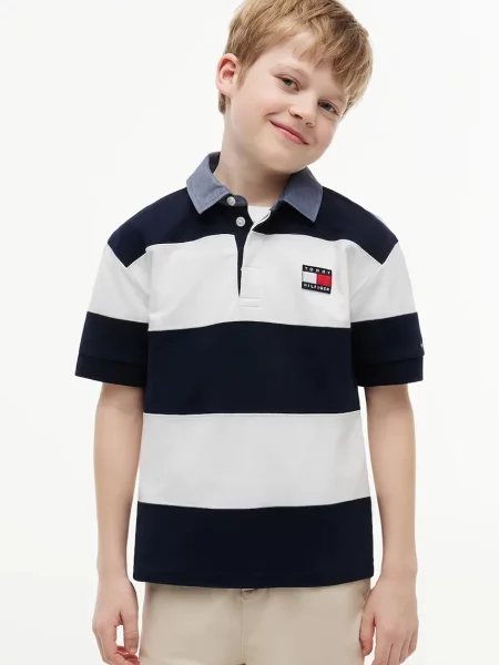 Tricou polo copii Tommy Hilfiger