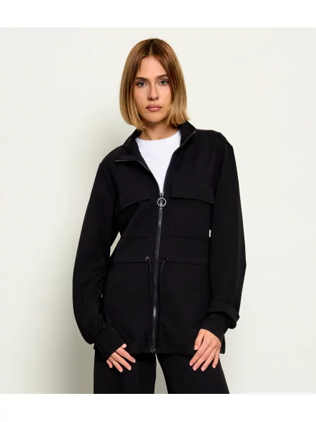 Hanorac | stretch negru