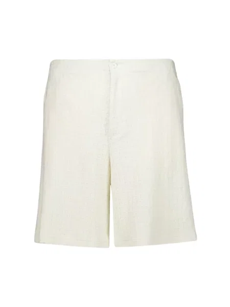 Szorty Off-white frotte białe