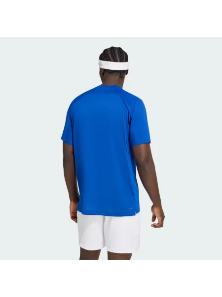 Koszulka z krótkim rękawem adidas Club Tennis Climacool kobaltowy S niebieski