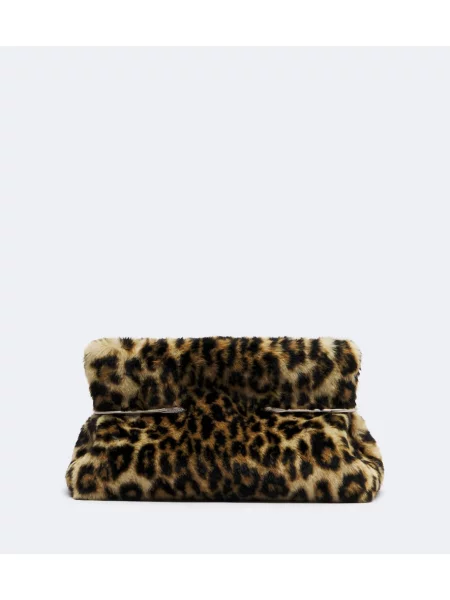 Listová kabelka Givenchy s potlačou s leopardím vzorom