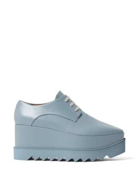 Pantofi derby Stella Mccartney cu platformă albastru
