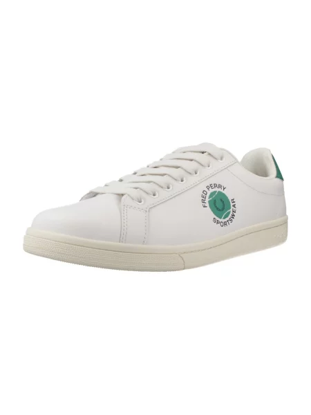 Pantofi Fred Perry din piele tenis alb