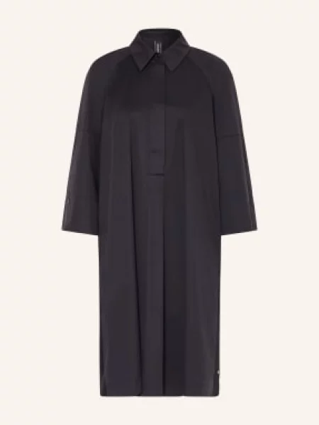 Marc Cain Sukienka Koszulowa Z Rękawami blau niebieska