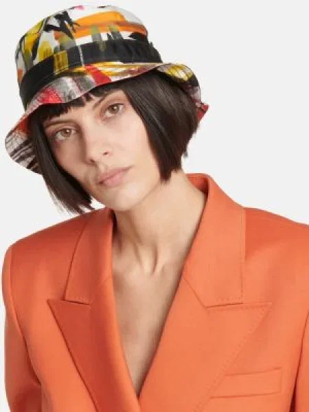 Selyem kalap Gabriela Hearst nyomtatás