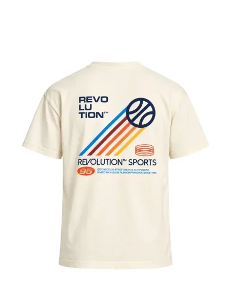 Tricou Revolution Now cu imagine alb
