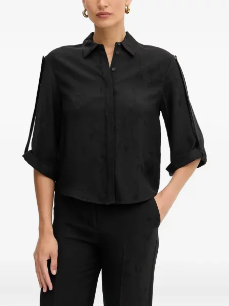 Bluză Marciano cu model floral negru