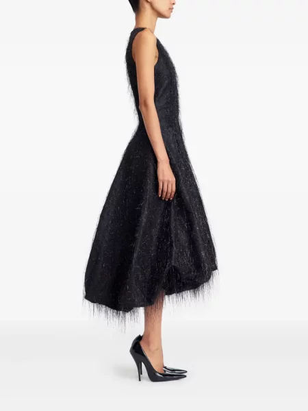 Rochie midi 16arlington până la genunchi de costum negru