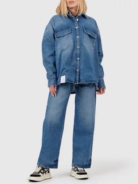 Сорочка Icon Denim блакитна