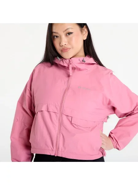 Wiatrówka Columbia z kapturem o krotszym kroju