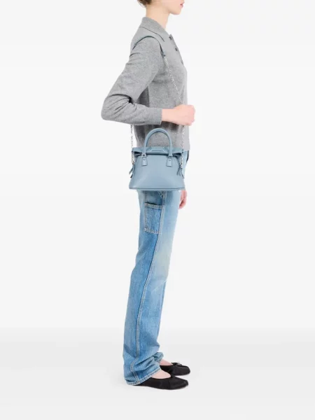 Geantă de mână Maison Margiela albastru