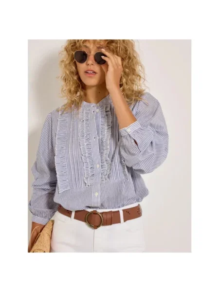 Bluzka Five Jeans niebieska