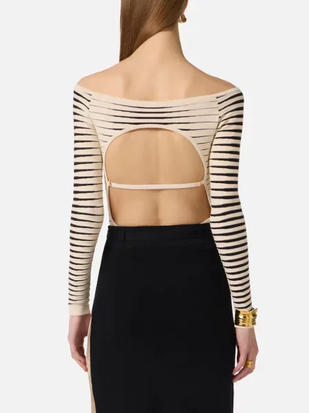 Боді Elisabetta Franchi бежеве