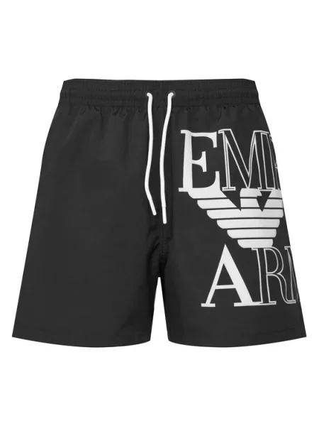 Emporio Armani Pantaloni scurți pentru înot negru