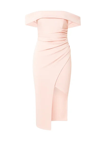WAL G. Koktejl obleka VINCENZO svetlo roza
