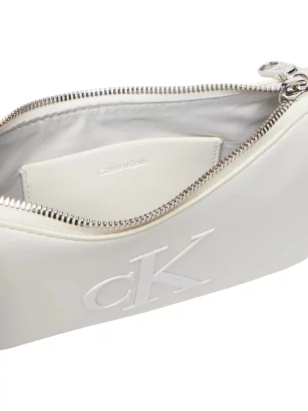 Calvin Klein Kabelka Bold Ck Mini Bag biela