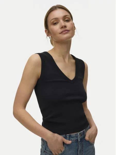 VERO MODA Top VMCHLOE' crna
