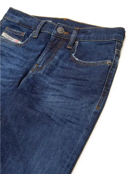 Jeansy straight leg dziecięce Diesel 2020 D-VIKER niebieskie