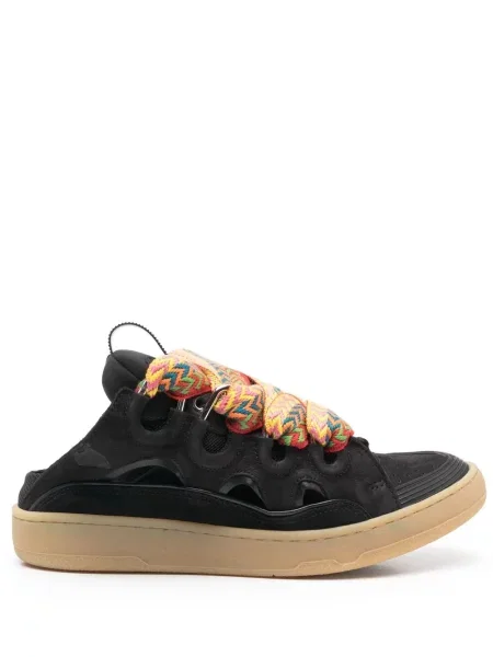 Sneakerși Lanvin slip-on negru