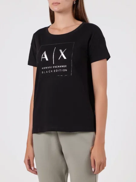 Футболка Armani Exchange чорна