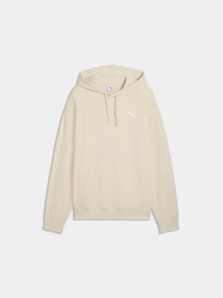 Худі PUMA Ess Elevated Relaxed Hoodie комбінований верх білий