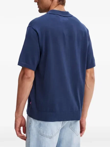 Pulover Levi's® cu autograf cu cordon cu 5 buzunare alb