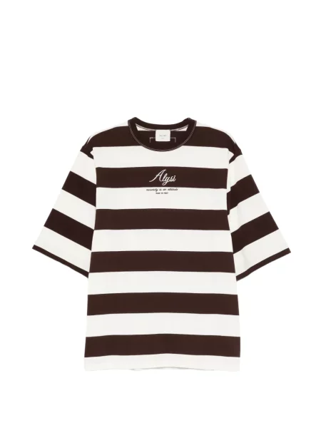 Tricou Alysi cu dungi alb