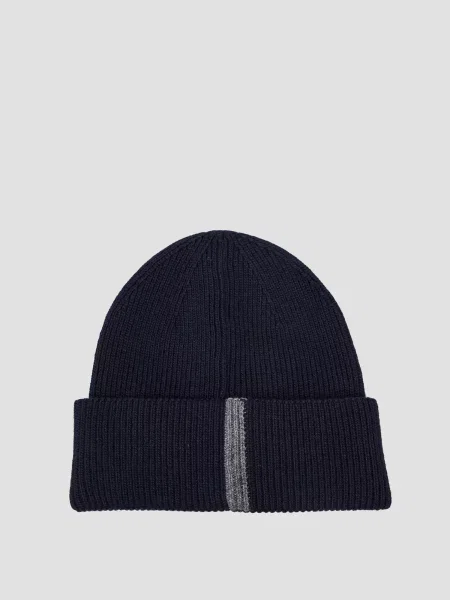 Шапка Boss синяя