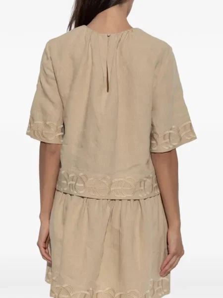 Rochie mini By Malene Birger cu broderie