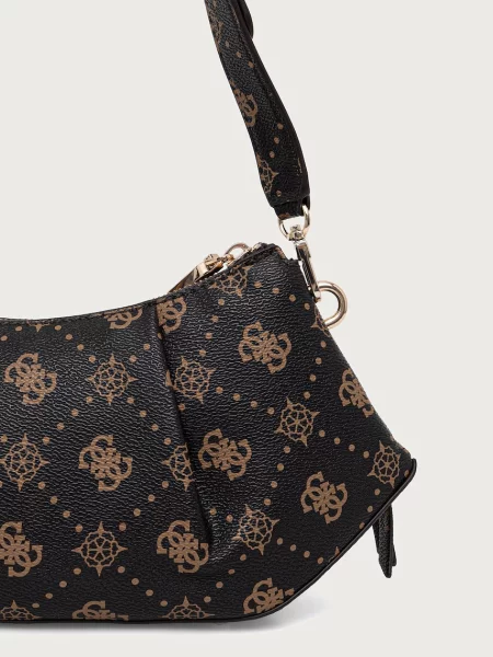 Кожаная сумка-багет Guess