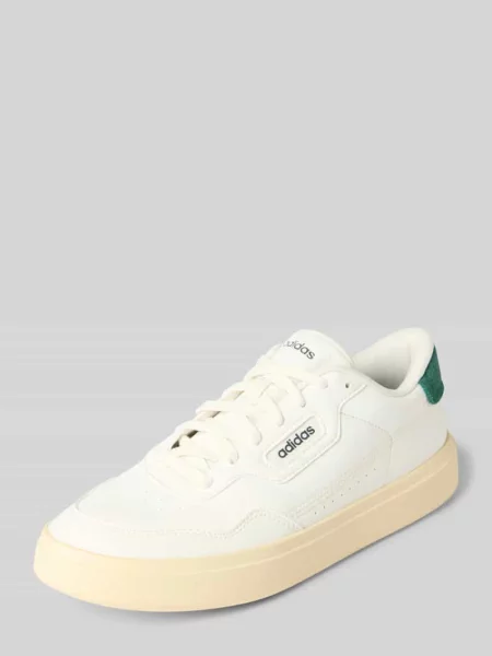 Sneakersy Adidas Sportswear sznurowane białe