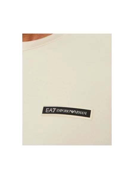 Tričko Emporio Armani Ea7 béžová