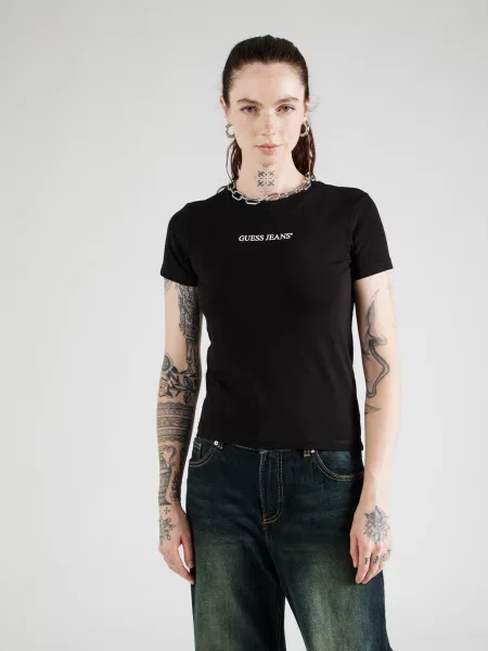 Guess Jeans Tricou negru