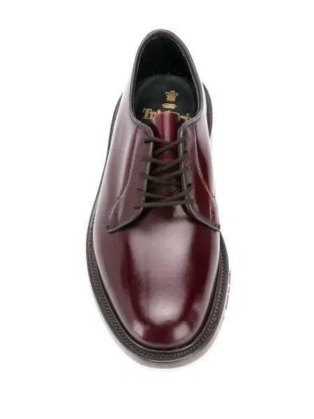 Pantofi derby Tricker's roșu
