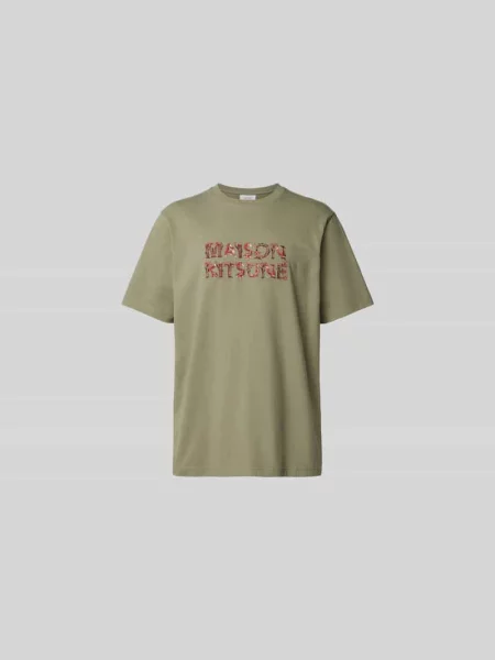 T-shirt z czystej bawełny Maison Kitsune