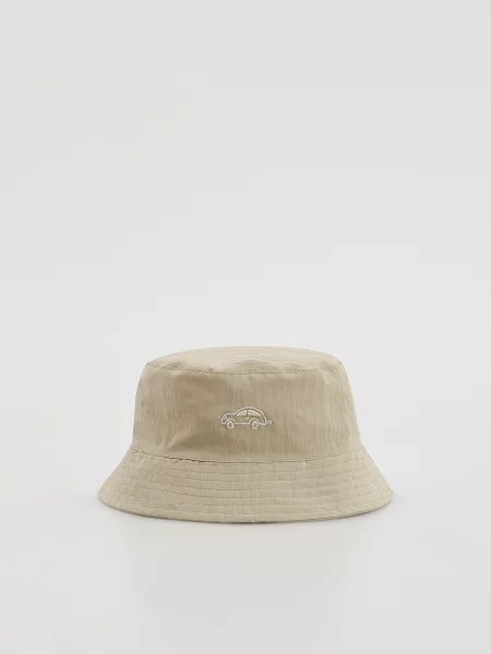 Reserved Klobouk bucket béžová