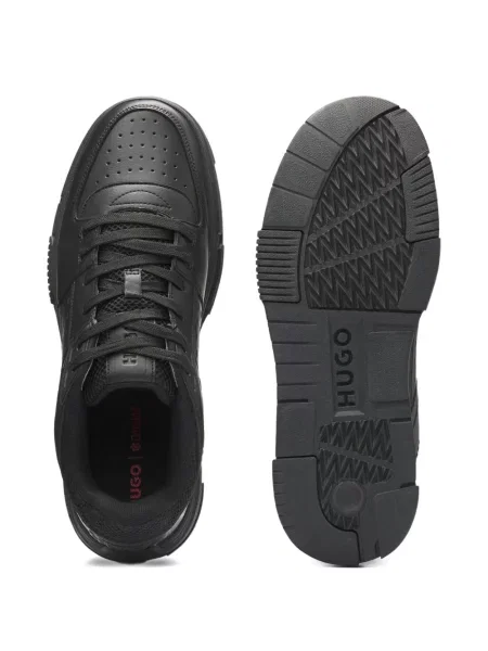 Sneakerși Hugo din piele negru