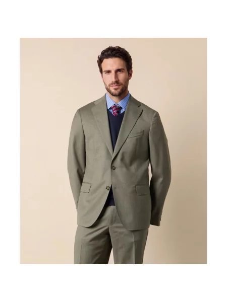 Marynarka Brooks Brothers wełniana zielona
