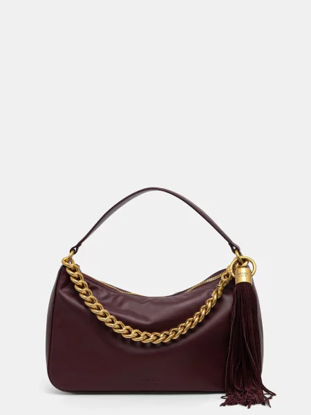 Geanta hobo Twinset din piele