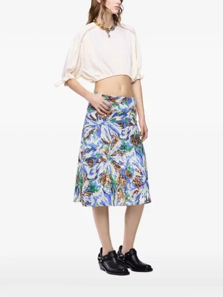 Bluzka Rabanne o krotszym kroju