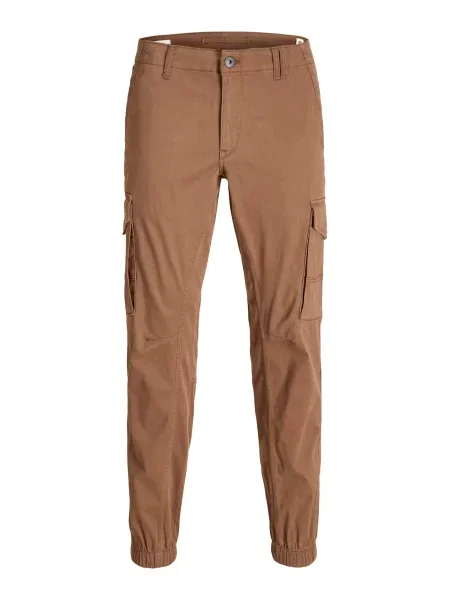 JACK & JONES Pantaloni cu JJIPaul JJFlake' maro