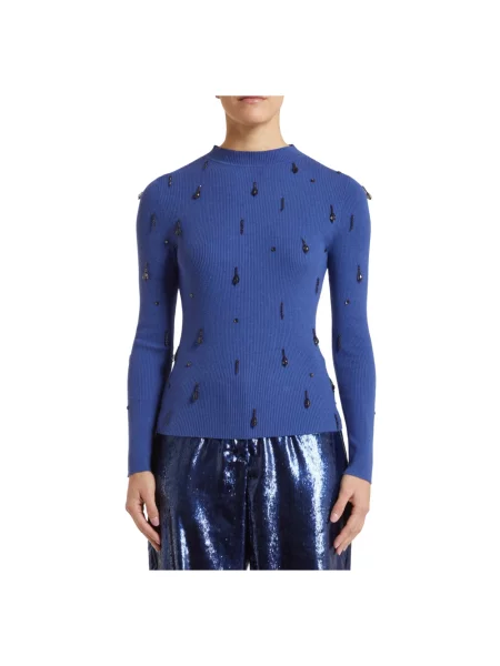 Sweter Pennyblack wełniany niebieski