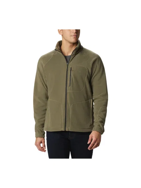 Fleece melegítő felső Columbia zöld