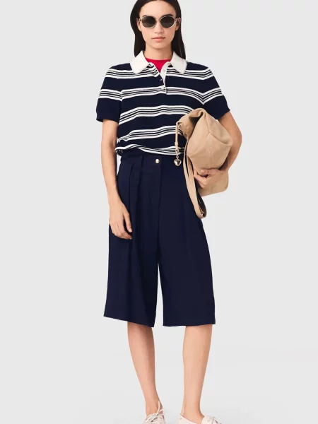 У смужку поло Maje синє