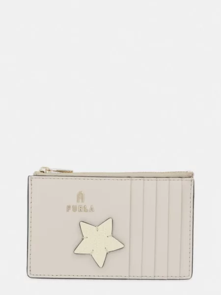 Furla Denarnica usnjena bež