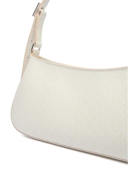 Calvin Klein Torba za čez ramo / volneno bela