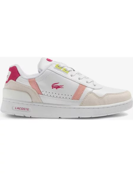 Trampki Lacoste T-Clip Różowe 37 białe
